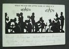 What We Can See After Dark At Lead SD Silhouette Postcard 1908 UDB