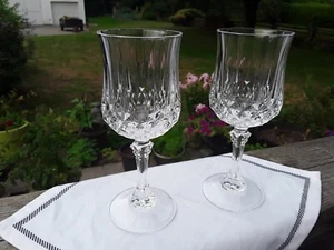 Wine Glasses Crystal 2 Pcs Champagne Stemware Barware Food And Drink Kitchenware - Bild 1 von 1