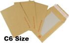 ECO-FRIENDLY PLEASE DO NOT BEND BROWN HARD BOARD BACKED ENVELOPES C3 C4 C5 C6