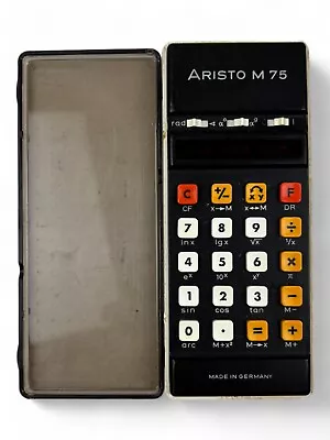 Vintage Aristo M75 Calculator Made in Germany - Rare Collectible - Image 1 of 4