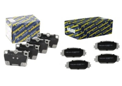 Zapatos Pastillas Delanteros Traseros para Toyota Rav 4 II 2.0 2.4 D-4D 4WD - Imagen 1 de 4