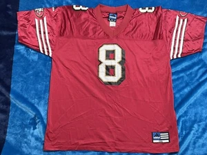 Vintage Steve Young San Francisco 49ers #8 Jersey From Adidas Size 2XL - Picture 1 of 11