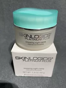 NEW BeautiControl Skinlogics PLATINUM PLUS Renewing Night Creme 1.4 oz NOS w Box - Picture 1 of 5