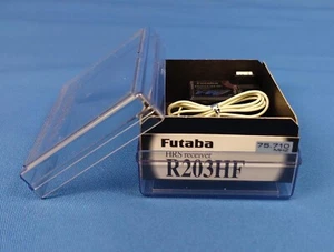 (Futaba R203HF) FM 75MHZ 3-channel Micro HRS Receiver with #75.710 RX Crystal - Picture 1 of 2
