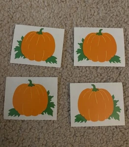 Mrs. Grossman's Vintage 1994 Stickers PUMPKINS 4 Sticker Sheets Halloween Fall - Picture 1 of 2