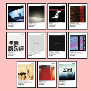 NINE INCH NAILS BAND ARTIST ALBUM POSTER COLOUR PALETTE ART MUSIC GIFT - Picture 1 of 12