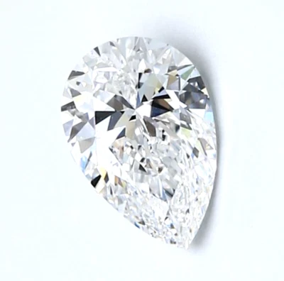 Natural Loose Diamond 0.70CT D Color SI1 Clarity Pear Shape Cut GIA Certified - Image 1 of 4