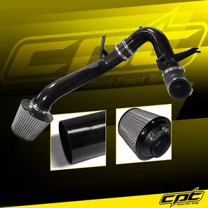 For 09-14 Acura TSX 2.4L 4cyl Black Cold Air Intake + Stainless Steel Air Filter - Picture 1 of 1