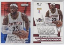 2014-15 Panini Prizm Red White and Blue Pulsar Prizms LeBron James #48