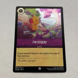 I'm Stuck! 63/204 Disney Lorcana Rise of the Floodborn Common Cold Foil NM - Picture 1 of 2