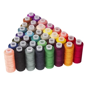 39 Spools Polyester Sewing Thread Cord for Overlock Sewing Machine - Picture 1 of 7