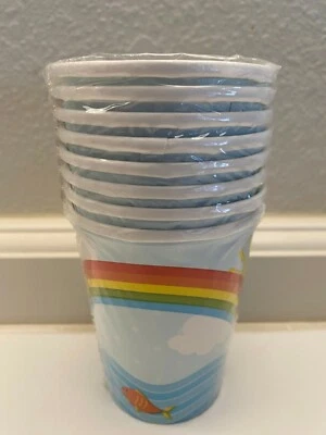 Creative Converting Noah's Ark 9 oz Paper Cups 8 count - Image 1 of 4