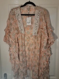 Ladies Top Siya Madrid New With Tags Vintage Free Shipping - Picture 1 of 24