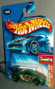 Hot Wheels 2004 #038 First Editions 38 of 100 Tooned Toyota MR2 Green PR5s B3547 - Picture 1 of 2