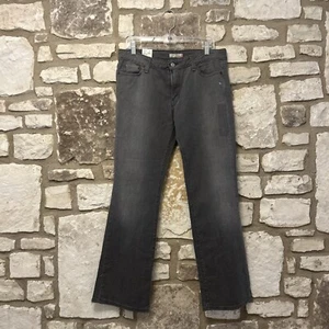 Jeans Levis donna 12 blu denim 545 basso bootcut elasticizzato grigio nuovo con etichetta - Foto 1 di 7