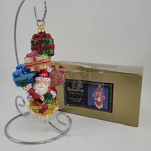 Polonaise Kurt Adler "Gifts In Flight" Glass Ornament #AP1620 - Picture 1 of 17