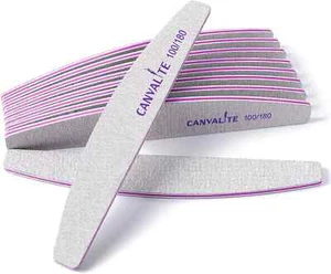 Canvalite 10 PCS Nail File Professional 10 Count (Pack of 1), Purple - Picture 1 of 3