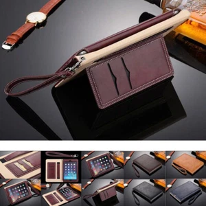 Luxury Leather Wallet Case For iPad 7th 8th 9th Gen 10.2-inch Flip Stand Cover - Picture 1 of 13