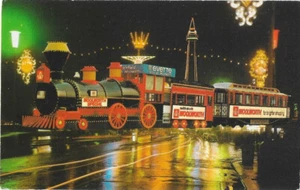 Tram Postcard Blackpool Illuminations Western Train Promenade Woolworth Special - Picture 1 of 2