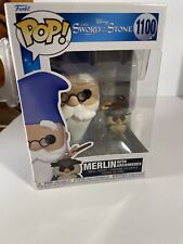 Funko Pop! Disney's the sword in the stone – Merlin with Archimedes - 1100
