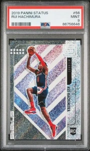 2019-20 Panini Status T-Mall #56 Rui Hachimura SP PSA 9 MINT - Picture 1 of 2