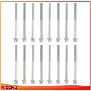 ✅For 1997-2014 Acura Honda 3.0L 3.5L Cyl. Head Bolt Set Eng J30A1 J30A4 J30A5 - Picture 1 of 14