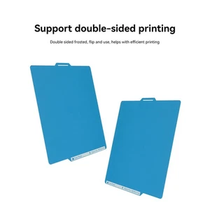 Double Sided Cold Build Plate w/AR Positioning code For Bambu Lab X1/X1C/P1P/P1S - Picture 1 of 13