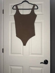 Abercrombie And Fitch Sleeveless Bodysuit Brown Large - Picture 1 of 2
