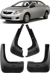 Genuine Front & Rear Splash Guards Mud Flaps Fender For 2009-2013 Toyota Corolla - Picture 1 of 11