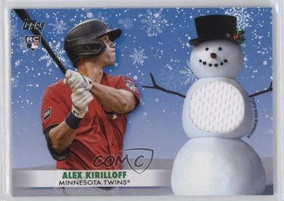 2021 Topps Holiday WalMart Mega Box Relics Alex Kirilloff #WRC-AK Rookie RC - Image 1 of 2