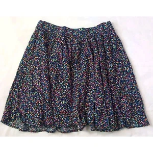 Disney Skirt Youth Girls XL Multicolored Elastic Waist Confetti Kidcore A Line - Picture 1 of 6