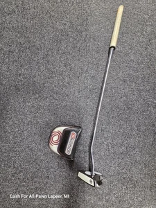 Odyssey White Ice 2-Ball Putter 33” SuperStroke 2 BALL LONG Mens RH W COVER - Picture 1 of 5