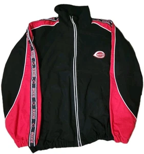 🔥 Vintage Cincinnati Reds Pro Player Genuine Merchandise MLB Jacket Black Red M - Picture 1 of 4