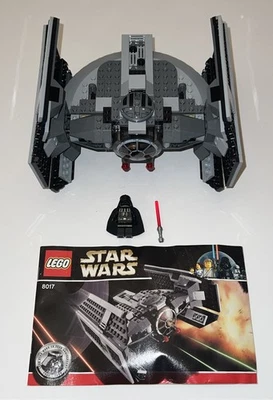 LEGO 8017 Darth Vader TIE Fighter: Figure & Instructions Complete - No Stickers - Image 1 of 4