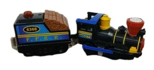 Geotrax Timbertown Train and Car Fisher Price 6368 Light Works No Remote 2008 - Imagen 1 de 10