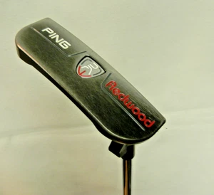 NICE PING REDWOOD D66 ORANGE DOT 2* FLAT LIE ANGLE PUTTER 34" - Picture 1 of 5
