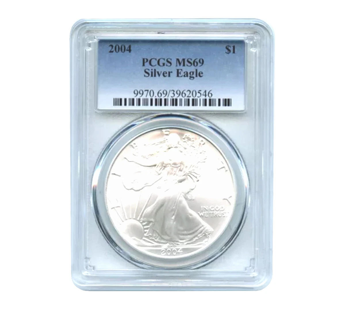 American Eagle MS 69 Graded 2004 Silver Bullion Coins for sale | eBay