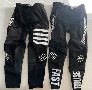 Men's Motocross Enduro Off Road Pants Fasthouse Pants - Black 32 LOT 2 - Bild 1 von 17