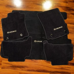 OEM Lexus GX 460 Carpet Floor Mats & Cargo Mat Set Black Genuine Factory - Picture 1 of 24