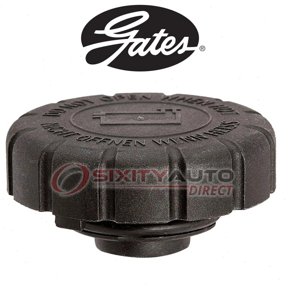 Gates Radiator Cap for 1998-2005 Mercedes-Benz CLK320 3.2L V6 - Antifreeze sq - Изображение 1 из 4