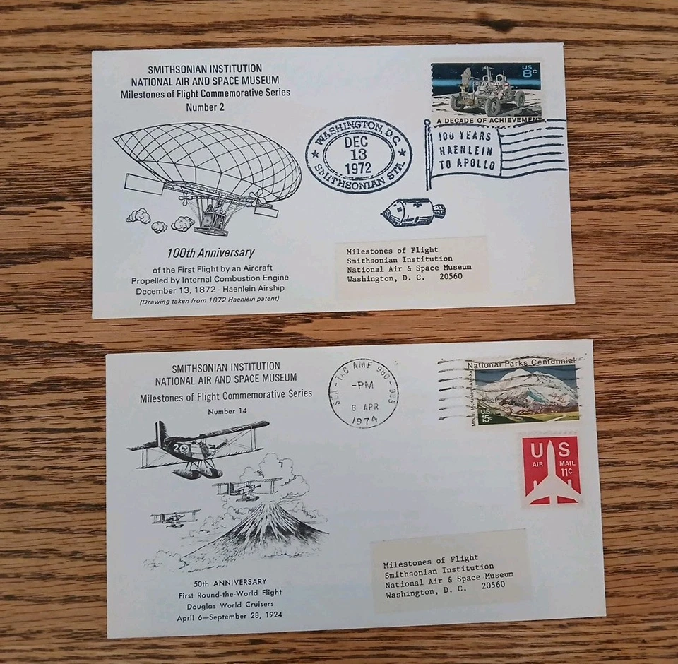 FRIST DAY COVERS (2 TOTAL) - Image 1 of 2