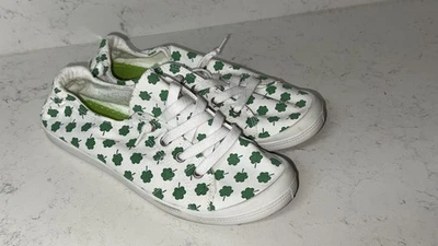 Isaac Mizrahi Reesa St Patricks Trébol Irlandés Tenis Talla 9.5M Zapatos Mujer  Foto 1 de 4