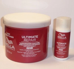 Wella Professionals Ultimate Repair Step 2 Deep Conditioner 500 ml+ Shampoo 50ml - Bild 1 von 1