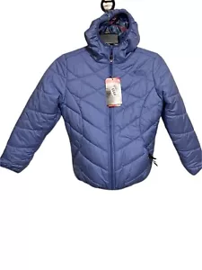 Authentic The North Face Reversible Perrito Grapemist Blue size M Youth - Picture 1 of 12