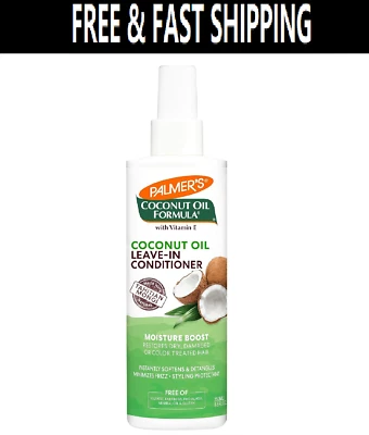 Coconut Oil Formula Moisture Boost Leave-In Conditioner, 8.5 Ounce - Image 1 of 4