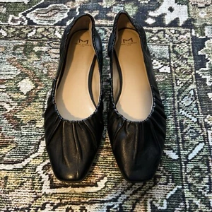 MARC FISHER LTD Ophia Ballet Flats-Women’s Size 9-Black-NEW - Picture 1 of 11