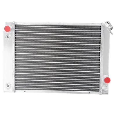 Aluminum 4-Row Radiator For 1984-1988 85 86 1987 Pontiac Fiero L4 V6 2.5L 2.8L — 第 1/4 张图片