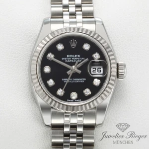 Rolex Lady Datejust 179174 2011 Stahl Weissgold 750 Diamanten Automatik Gold - Bild 1 von 1