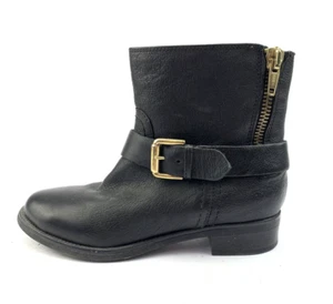 VENTURINI DAMEN STIEFEL STIEFELETTEN BOOTS GR: 37 UK: 4 SCHWARZ - Bild 1 von 4