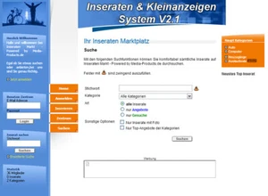 Inseraten und Kleinanzeigen System V2.1 - PHP-Script - Bild 1 von 1